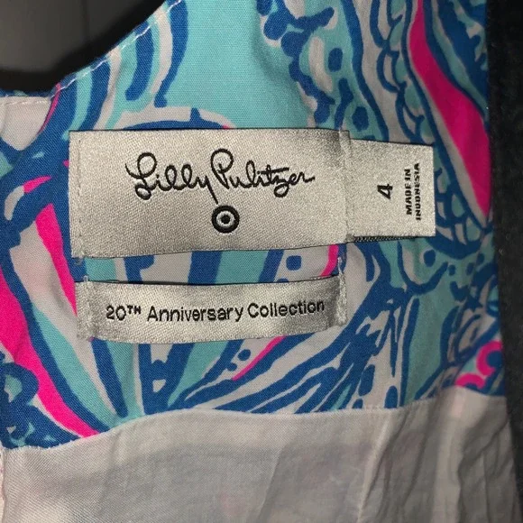 Lilly Pulitzer My Fans Target 20th Anniversary Dress Multicolor Paisley V Neck 4 - Picture 5 of 10